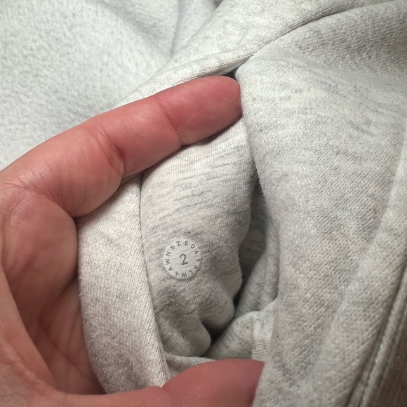 Women's Lululemon Light Gray Hoodie - Picture 5 of 7